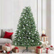 Vidaxx sapin de Noël artificiel pliant vert 210 cm PVC et métal