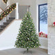 Vidaxx sapin de Noël artificiel pliant vert 240 cm PVC et métal