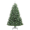 Vidaxx sapin de Noël artificiel pliant vert 240 cm PVC et métal