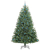 Vidaxx sapin de Noël artificiel pliant vert 240 cm PVC et métal