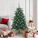 Vidaxx sapin de Noël artificiel vert 150 cm PVC et métal et plastique
