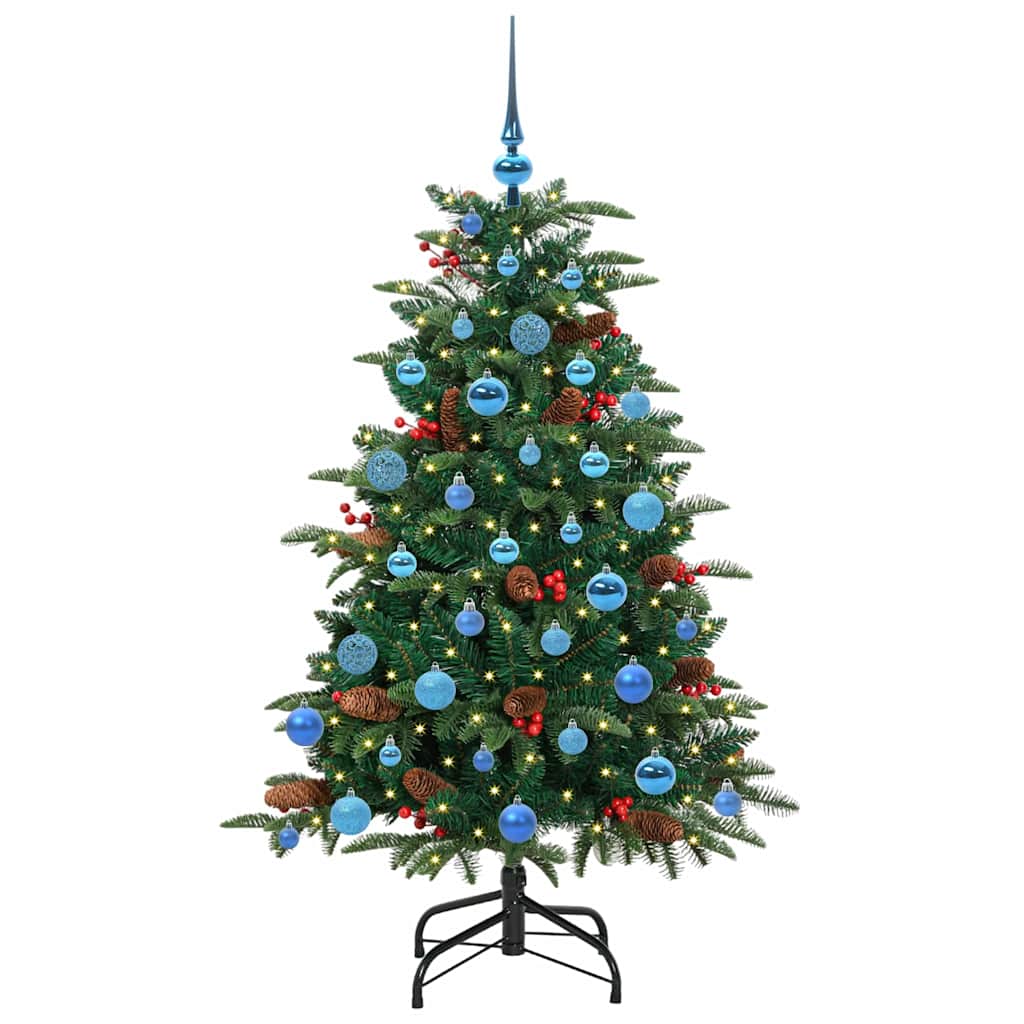 Vidaxx sapin de Noël artificiel vert 150 cm PVC et métal et plastique