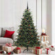 Vidaxx sapin de Noël artificiel vert 180 cm PVC et métal et plastique