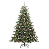 Vidaxx sapin de Noël artificiel vert 180 cm PVC et métal et plastique