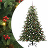 Vidaxx sapin de Noël artificiel vert 240 cm PVC et métal et plastique