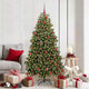 Vidaxx sapin de Noël artificiel avec 300 LED vert 180 cm PVC et métal