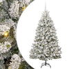 Vidaxx sapin de Noël artificiel avec 300 LED vert et blanc 180 cm PVC et métal