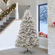 Vidaxx sapin de Noël artificiel avec 300 LED vert et blanc, 240 cm PVC et métal