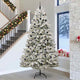 Vidaxx sapin de Noël artificiel avec 300 LED vertes et blanches, 300 cm PVC et métal