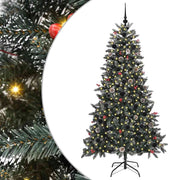 Vidaxx sapin de Noël artificiel avec 300 LED vert 180 cm PVC et plastique et acier - afbeelding 2