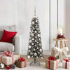 VidaXL sapin de Noël artificiel avec 150 LED vertes, 120 cm PVC et plastique et acier
