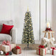 VidaXL sapin de Noël artificiel avec 150 LED vertes, 120 cm PVC et plastique et acier