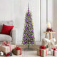 VidaXL sapin de Noël artificiel avec 150 LED vertes, 120 cm PVC et plastique et acier