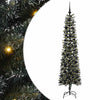 Vidaxx sapin de Noël artificiel avec 300 LED vert 180 cm PVC et plastique et acier