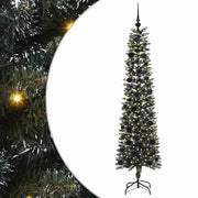 Vidaxx sapin de Noël artificiel avec 300 LED vert 180 cm PVC et plastique et acier - afbeelding 2