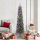 Vidaxx sapin de Noël artificiel avec 300 LED vert 180 cm PVC et plastique et acier
