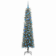 Vidaxx sapin de Noël artificiel avec 300 LED vert 180 cm PVC et plastique et acier - afbeelding 3