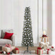 VidaXL sapin de Noël artificiel avec 300 LED vertes, 210 cm PVC et plastique et acier