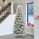 Vidaxx sapin de Noël artificiel blanc 240 cm PVC et plastique et acier et PE