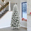 Vidaxx sapin de Noël artificiel blanc 240 cm PVC et plastique et acier et PE