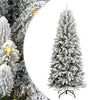 Vidaxx sapin de Noël artificiel blanc 240 cm PVC et plastique et acier et PE