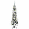 Vidaxx sapin de Noël artificiel avec 150 LED blanc 120 cm PVC et métal et plastique