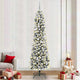 Vidaxx sapin de Noël artificiel avec 300 LED blanc 240 cm PVC et métal et plastique