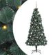 Vidaxx sapin de Noël artificiel illuminé avec jeu de boules vert 150 cm