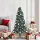 Vidaxx sapin de Noël artificiel illuminé avec jeu de boules vert 150 cm
