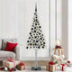 VidaXL Sapin de Noël avec 300 LED avec standard blanc 180 cm PE et acier
