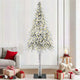 Vidaxx Sapin de Noël avec 300 LED avec standard blanc 210 cm PE et acier