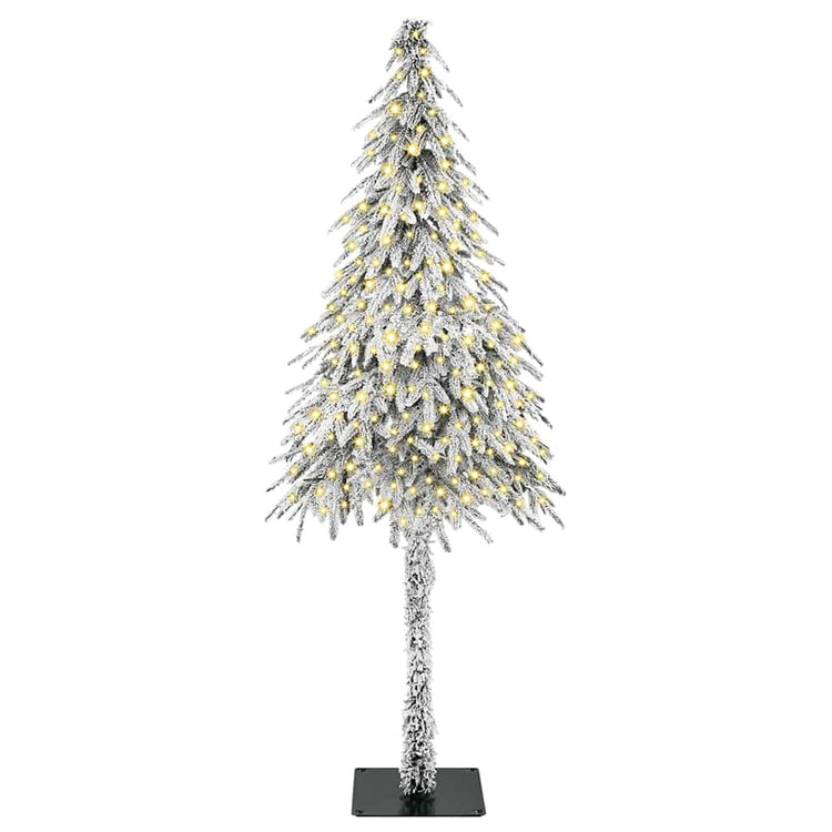 Vidaxx Sapin de Noël avec 300 LED avec standard blanc 210 cm PE et acier