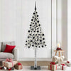 Vidaxx Sapin de Noël avec 300 LED avec standard blanc 210 cm PE et acier
