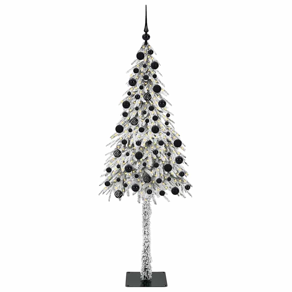 Vidaxx Sapin de Noël avec 300 LED avec standard blanc 210 cm PE et acier