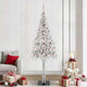 Vidaxx Sapin de Noël avec 300 LED avec standard blanc 210 cm PE et acier
