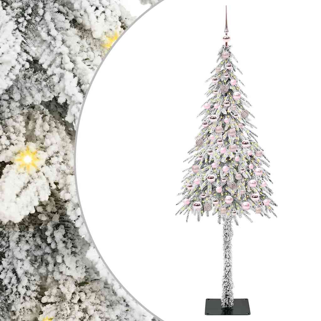 Vidaxx Sapin de Noël avec 300 LED avec standard blanc 210 cm PE et acier