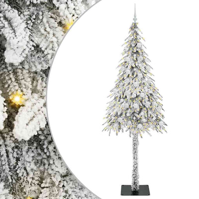 Vidaxx Sapin de Noël avec 300 LED avec standard blanc 210 cm PE et acier
