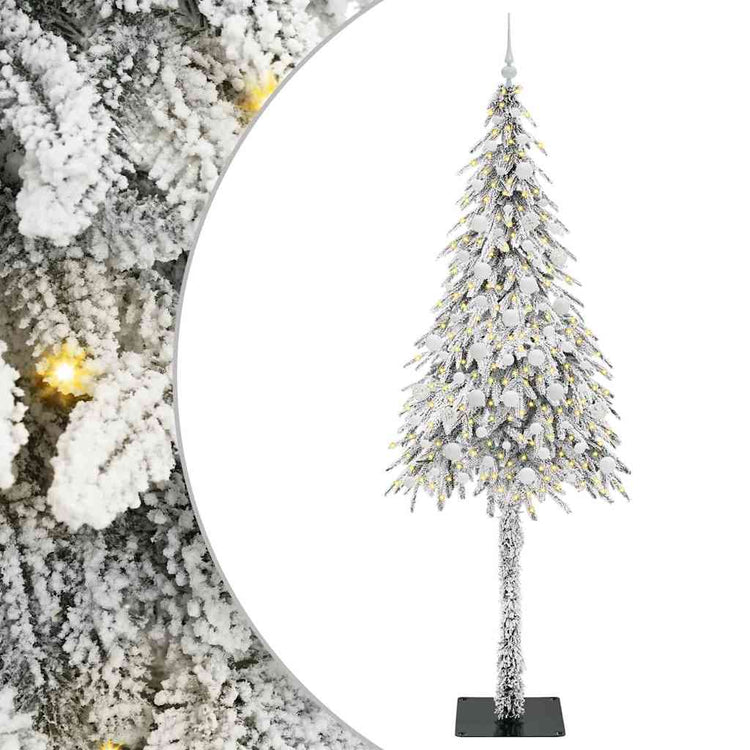 Vidaxx Sapin de Noël avec 300 LED avec standard blanc 210 cm PE et acier