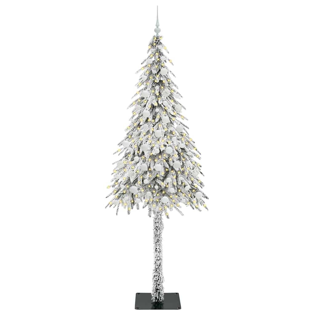 Vidaxx Sapin de Noël avec 300 LED avec standard blanc 210 cm PE et acier