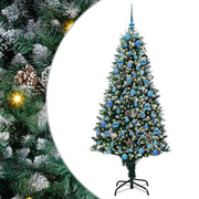 Vidaxx sapin de Noël artificiel vert 180 cm PVC et acier et plastique - afbeelding 2