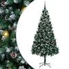 Vidaxx sapin de Noël artificiel vert 210 cm PVC et acier et plastique