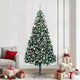 Vidaxx sapin de Noël artificiel vert 240 cm PVC et acier et plastique