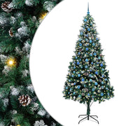 Vidaxx sapin de Noël artificiel vert 240 cm PVC et acier et plastique - afbeelding 2