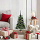 VidaXL Sapin de Noël avec 150 LED avec standard vert 65 cm PE