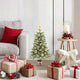 VidaXL Sapin de Noël avec 150 LED avec standard vert 65 cm PE