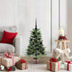 VidaXL Sapin de Noël avec 150 LED avec standard vert 90 cm PE