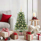 VidaXL Sapin de Noël avec 150 LED avec standard vert 90 cm PE