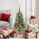 VidaXL Sapin de Noël avec 150 LED avec standard vert 90 cm PE