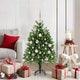 VidaXL Sapin de Noël avec 150 LED avec standard vert 120 cm PE