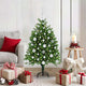 VidaXL Sapin de Noël avec 150 LED avec standard vert 120 cm PE